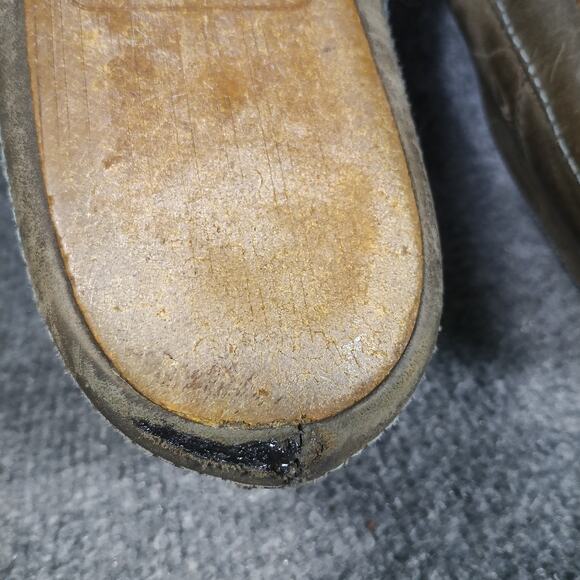 Olukai Moloa Slipper Mid Men Size 8 Brown Shearling Lined Leather‎ Wool Slip On main image 8